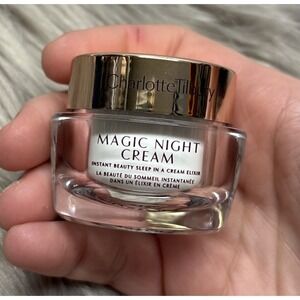 Charlotte Tilbury Magic Night Cream Beauty Sleep Moisturizer Elixir 0.52 oz
